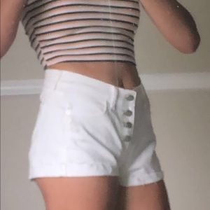 White shorts